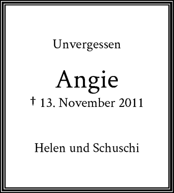 Anzeige von Angie  von General-Anzeiger Bonn